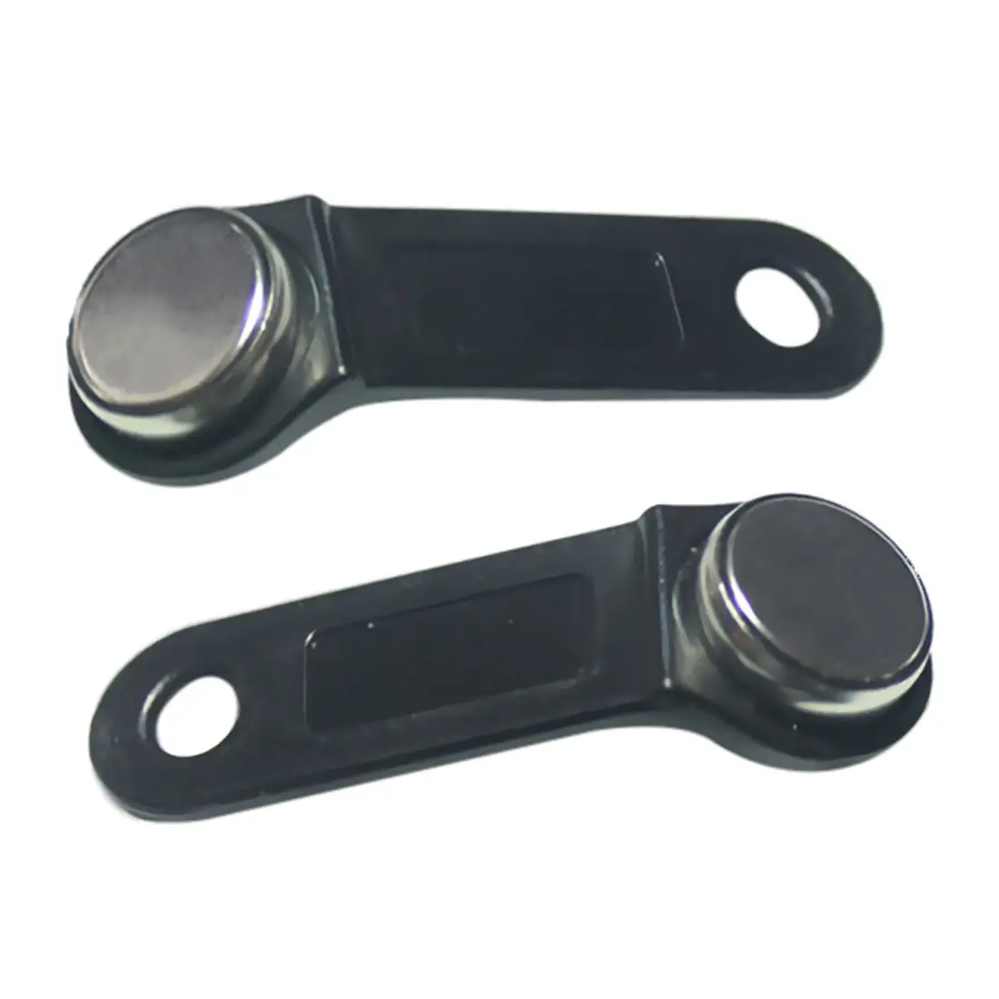 مبيعات! 10 قطع DS1990A-F5 TM بطاقة iButton مع مثبتة على الحائط باللون الأسود