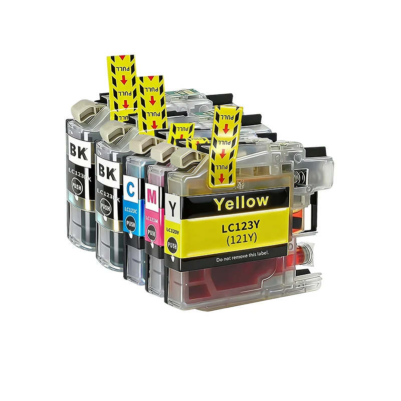 Wkład atramentowy LC123 LC 123 XL LC123XL kompatybilny z drukarkami Brother Inkjet MFC J4410DW J4510DW J4610DW J4710DW J470DW J6920DW — zdjęcie produktu 7