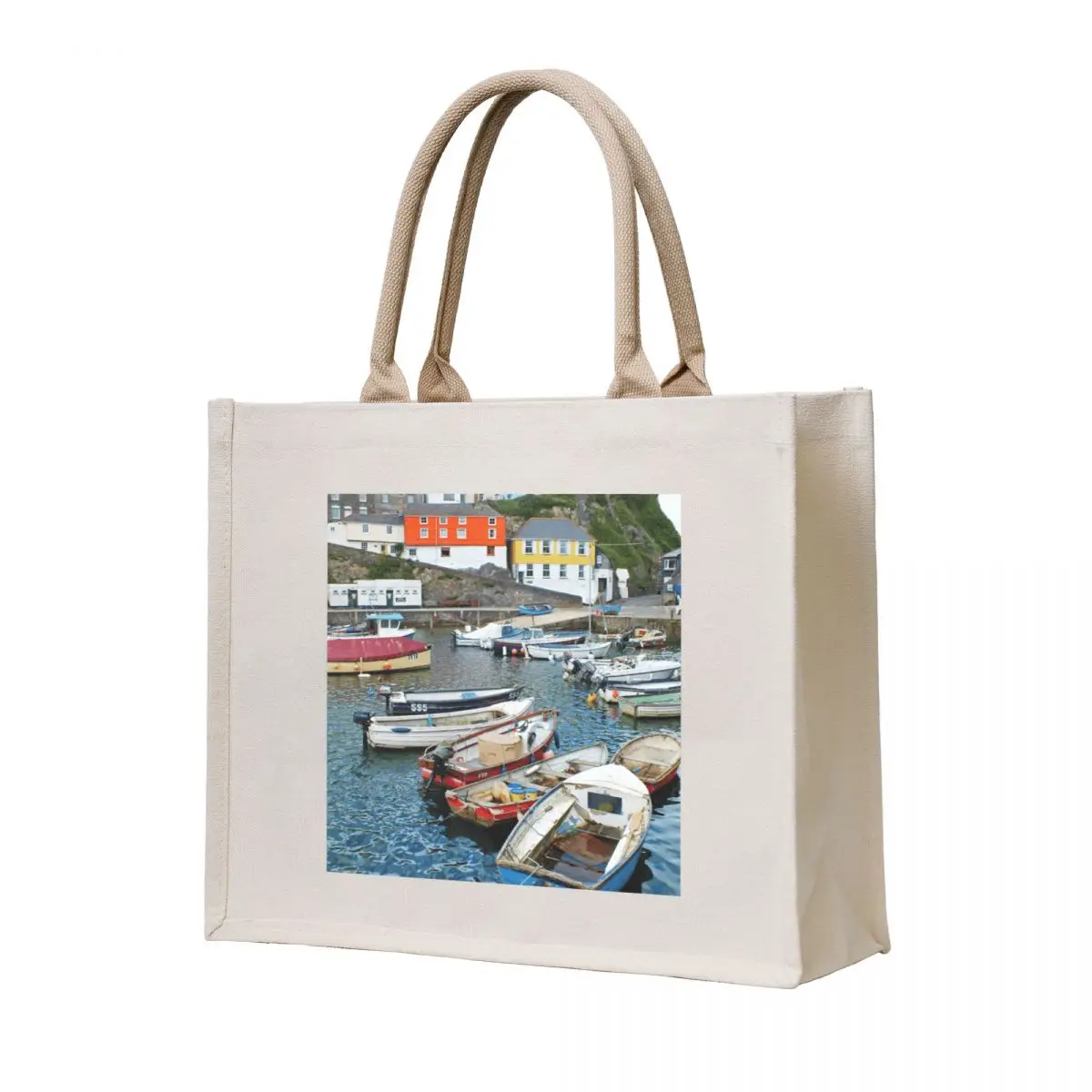 

Mevagissey Tote Bag women bag supermarket folding bag Large bags for women