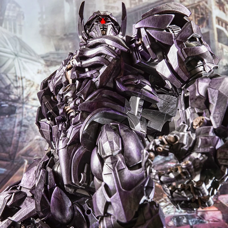 35cm Super Cool Deformation Toy Zeus Model Play Shockwave Repair Robot Transform Tank Boy Toy