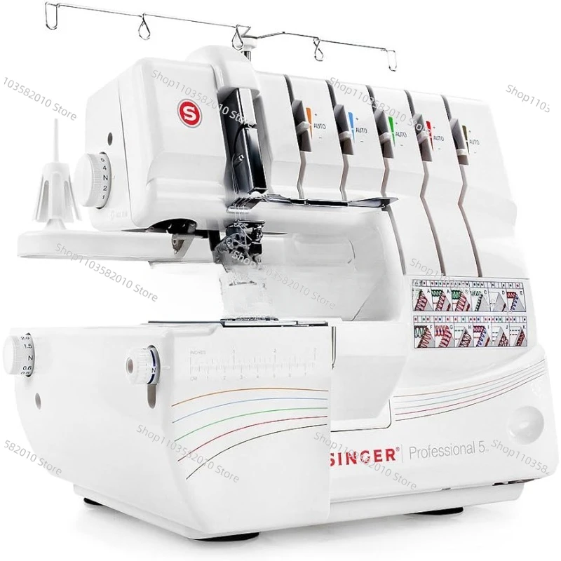 Professional 14T968DC Serger Overlock with 2-3-4-5 Stitch Capability, 1300 Stitches Per Minute, & Self Adjusting