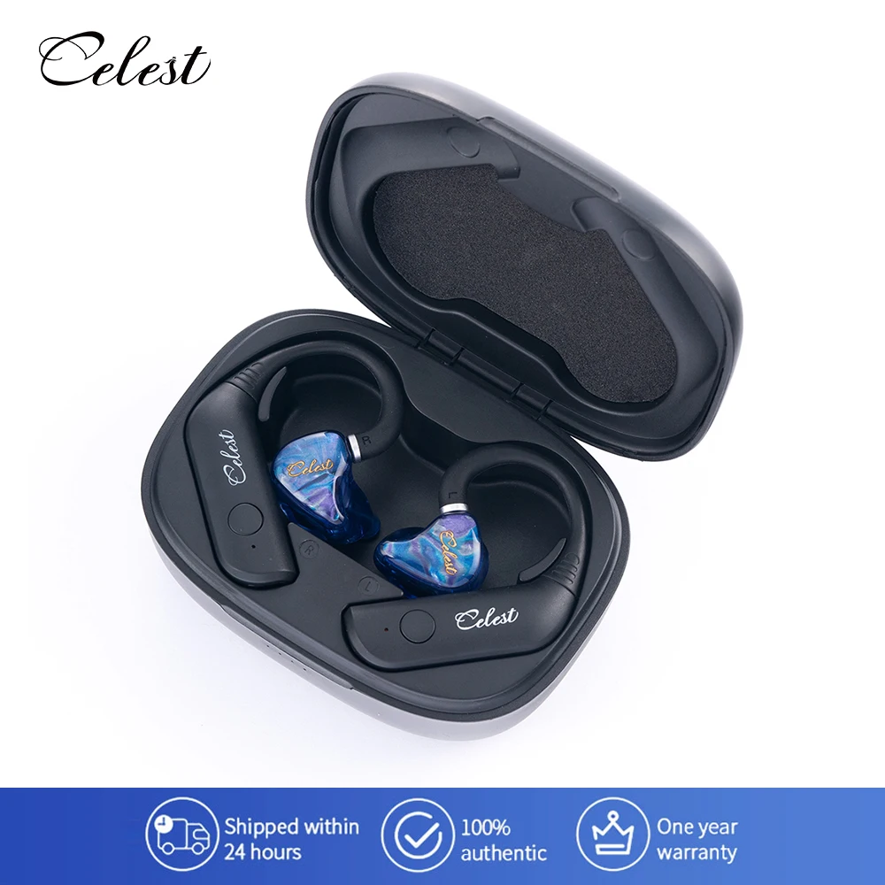 

Celest T1 Wyvern Qing Ear Hook Earphone Wireless Bluetooth Headphones Waterproof TWS Cable Headset For Hifi Music Calling IEMs