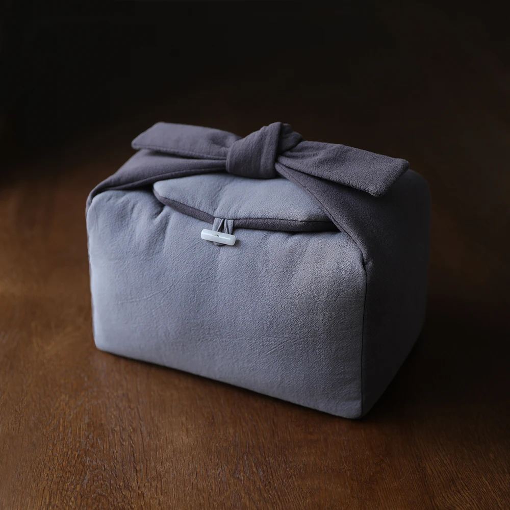 

Multifunctional Travel Cloth Storage Bag Teapot Teacup Set Accessory Hand Bag Cotton Linen Tea Cozies Tea Set Accessories