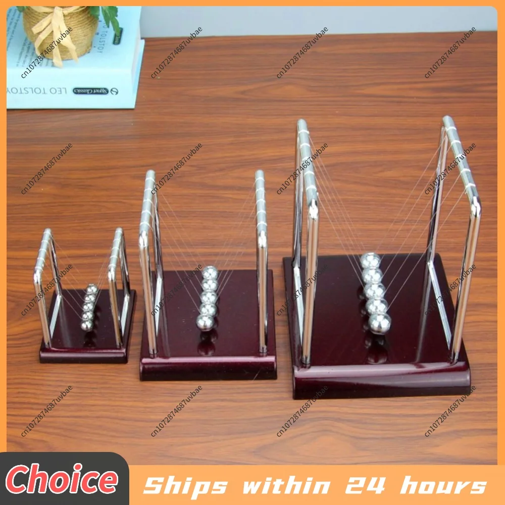 Newtons Cradle Balance Balls  Teaching Supplies Physics Science Pendulum Desk  Science Physics Gadget Home Decoration