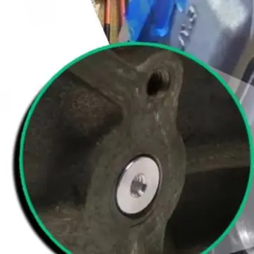 Oil Separation Unit in Aluminum for LS for barbell Compliant Setups to Promote Steady Air Flow and Reduce Unwanted Oil Discharge
