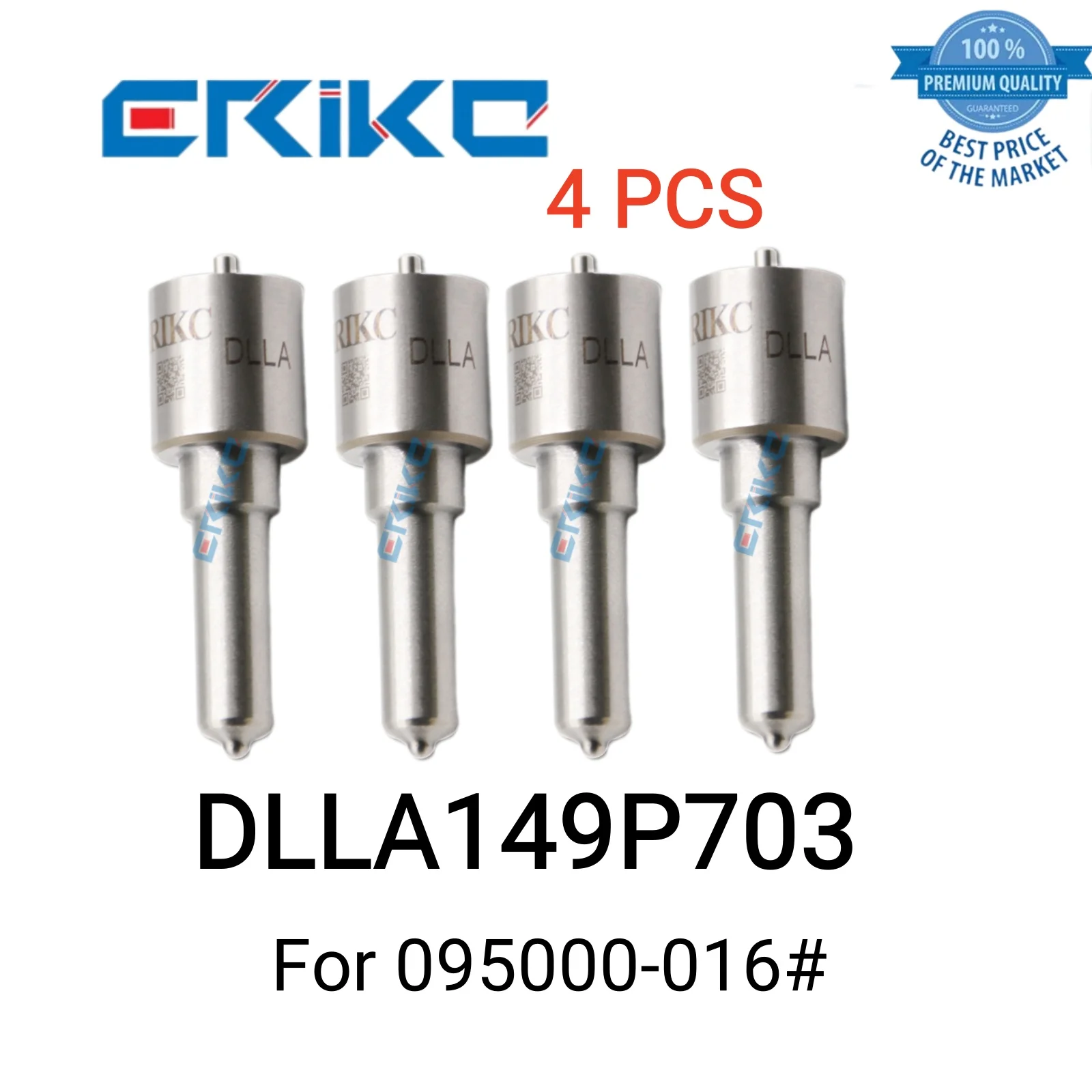 

4 PCS DLLA149P703 093400-7030 Injector Nozzle DLLA 149 P 703 Needle Jet Nozzle DLLA 149P703 Industrial Jet Nozzlefor 095000-016#