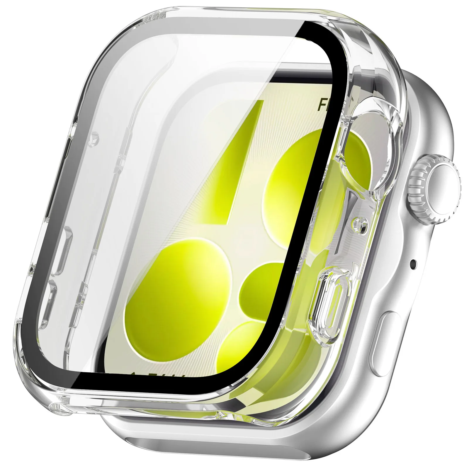 30 Fundas Protectoras para PC para HUAWEI Watch Fit5 / Fit 5 Pro, Protector de Pantalla de Vidrio Templado con Cobertura Total