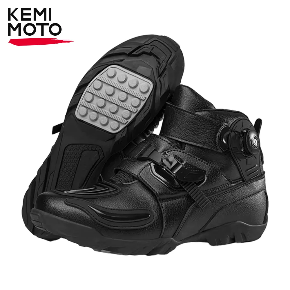 

Motorcycle Riding Boots Motorbike Shoes Motocross Off-road Equipment Outdoor Sneakers Casual Waterproof Shoes Cycling Gear