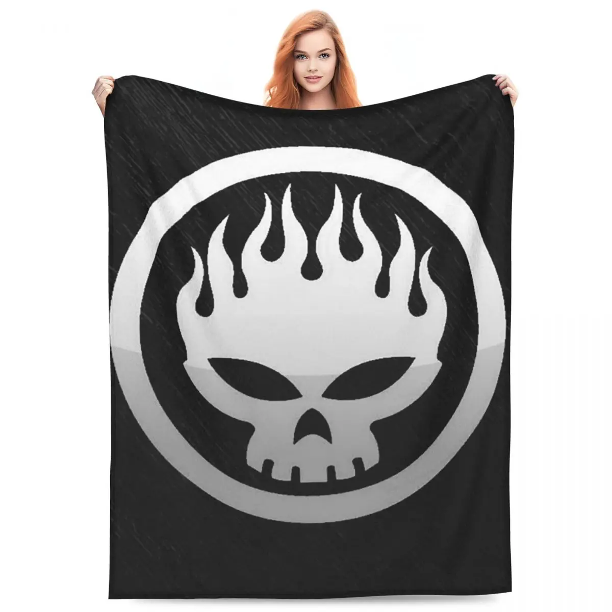 The Offspring Music Band Blankets Fleece Sofa Throw Blanket Multi-function for Couch Bedding Office Throws Bedspread Quilt