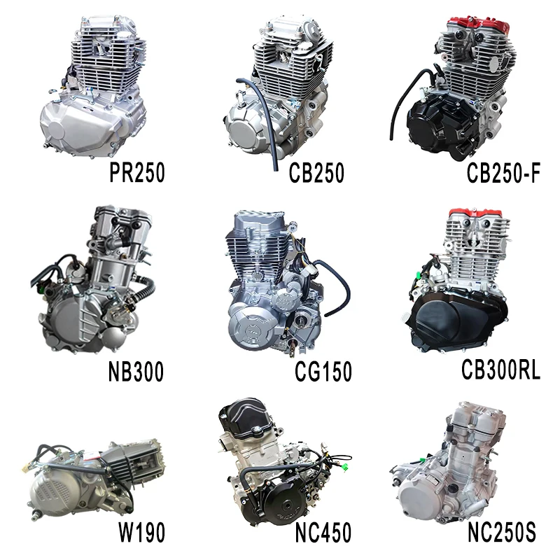 OEM cg125 engine 4-stroke high quality engine assembly 125cc motorcycle engine