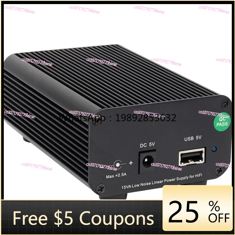 

H1 5V USB 15W DC Port Dual Output, Fever Linear Power Supply DC Voltage Regulation