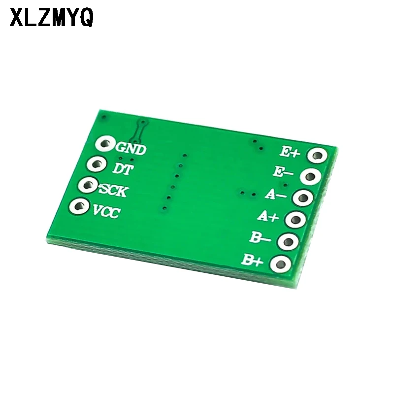 HX711 Módulo Sensor de Pesagem, AD Sensor de Pressão Peso, Mini Standard, Dual-Channel Dedicado 24-bit Precisão, 5Pcs