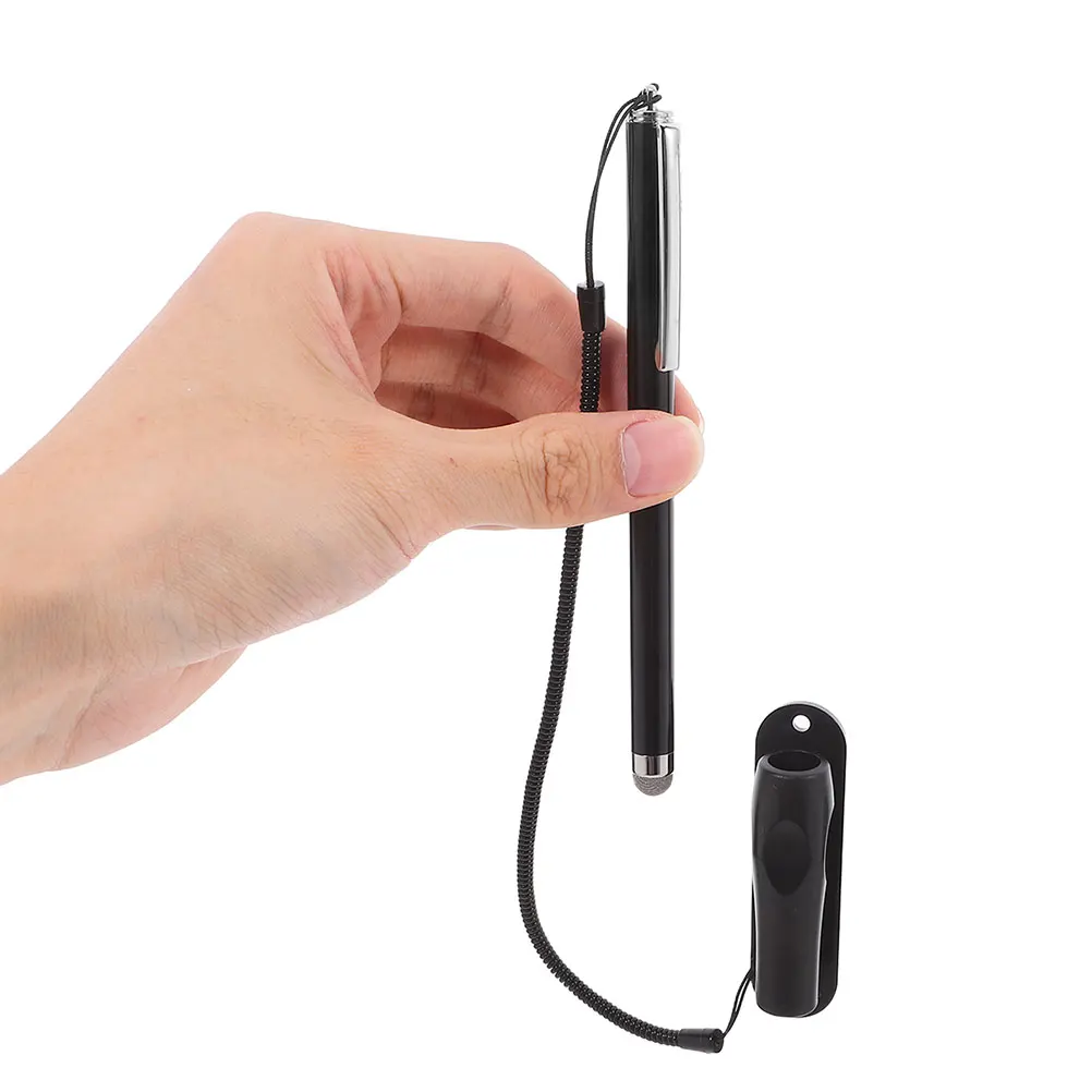 

Elastic Lanyard Pen Holder Stylish Notebook Loop Anti Lost Device Compatible Various Pens Stretchy Design Desk Accessory Teacher