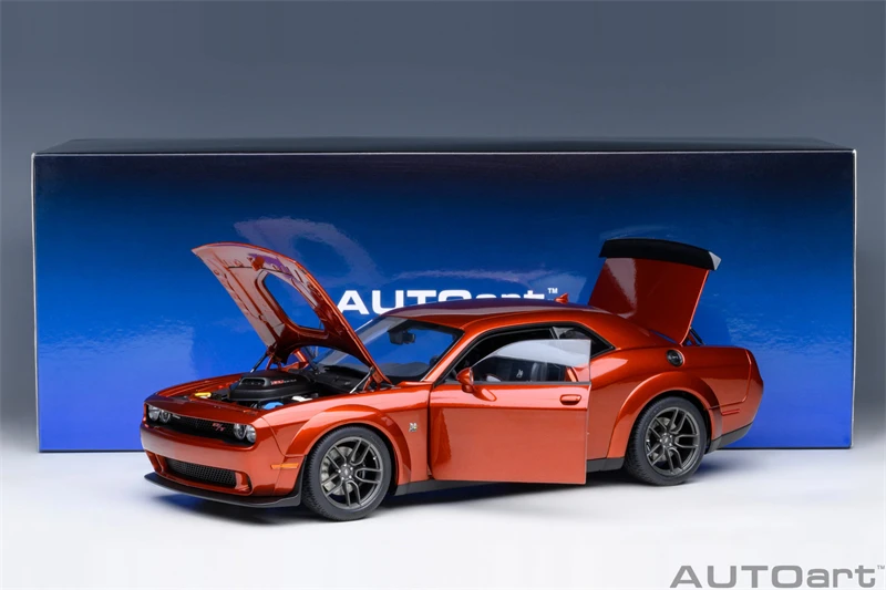 Autoart รถ 1/18 Dodge Challenger Srt 2022 Edition รถห้องพักเครื่องประดับรุ่น Boy คอลเลกชันคริสต์มาสของขวัญ