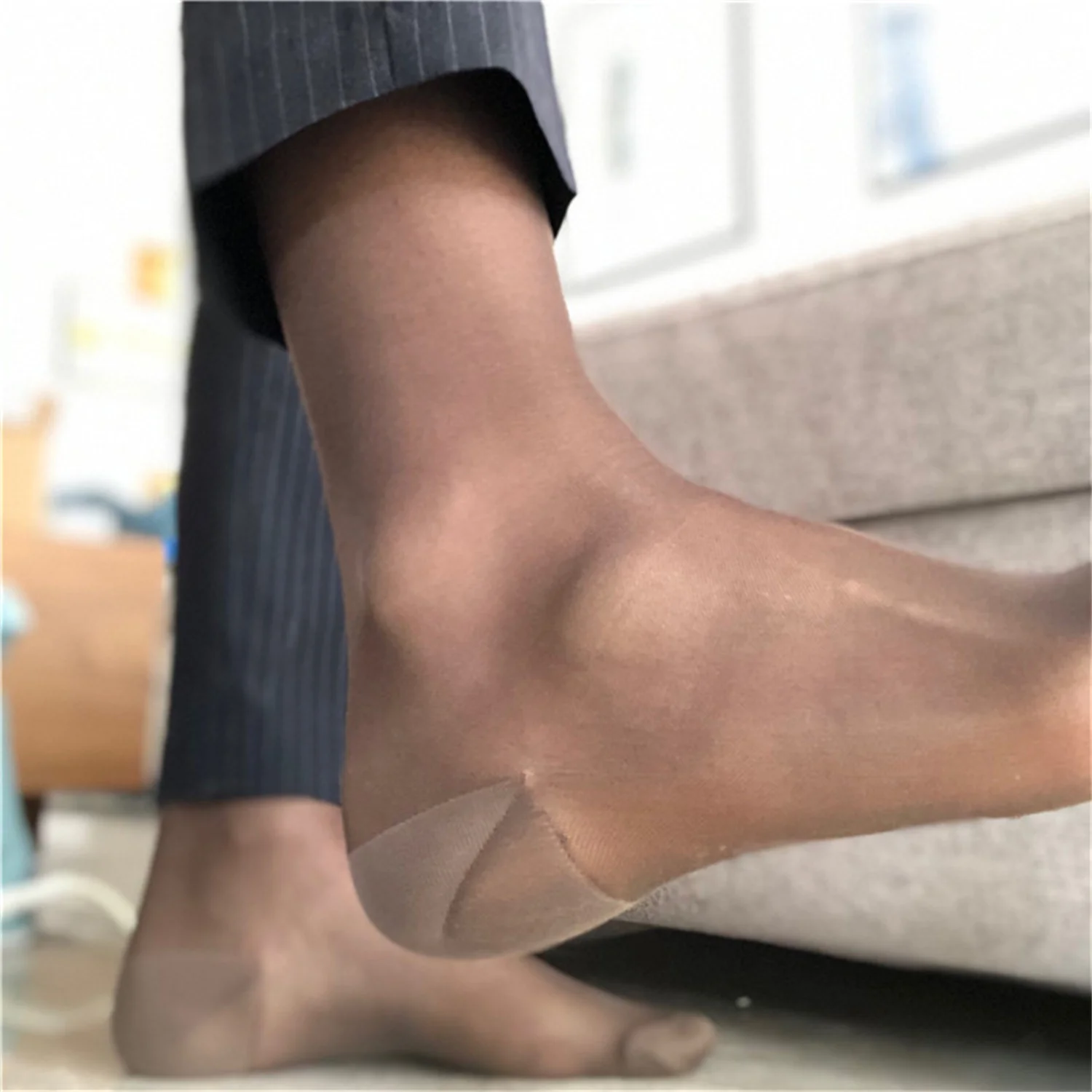 Size 37-42 Cool Fashion Adorable Man\'s Sexy Fine Dress Socks Short Socks Daily