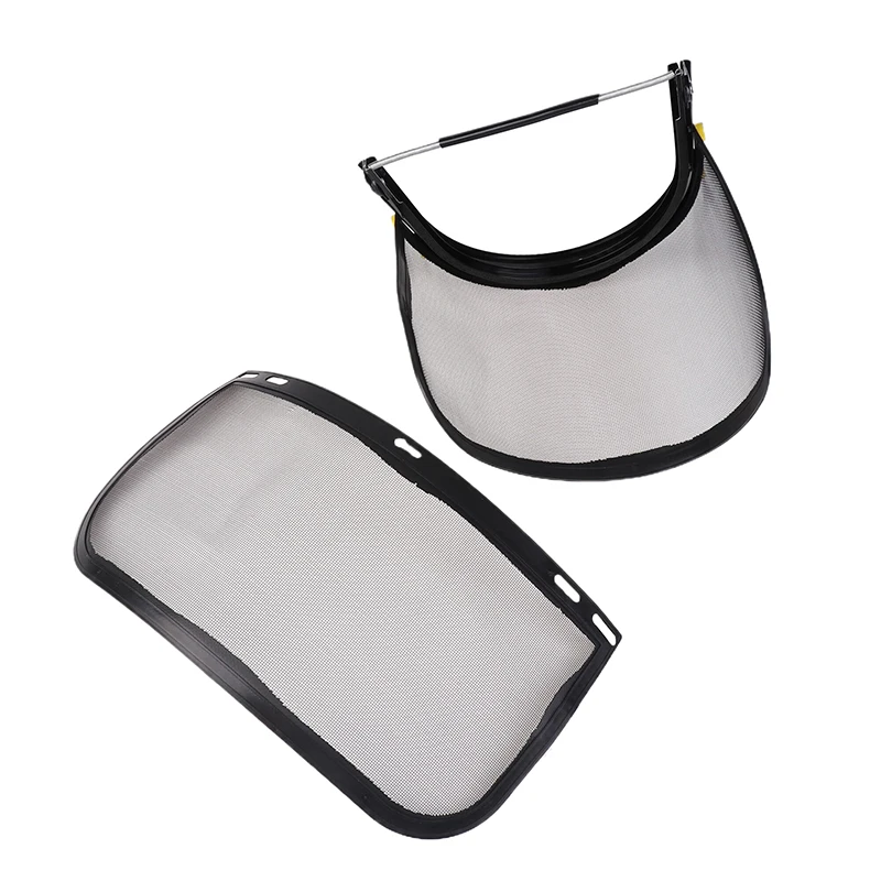 Przycinarka do trawy ogrodowej kask ochronny kapelusz z siatką na całą twarz maska ochronna do wyrębu kosa do zarośli ochrona leśnictwa