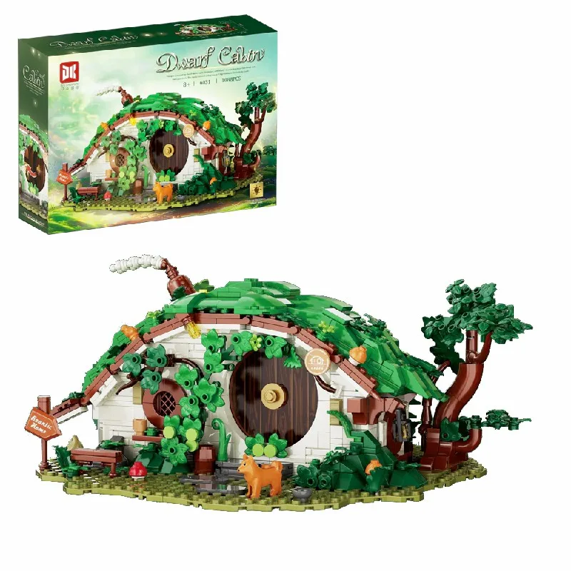  1088 قطعة مجموعات مباني منزل القزم الصغير مدينة العمارة وحدات بنة التجمع أطقم منمذجة هدية الكبار #6