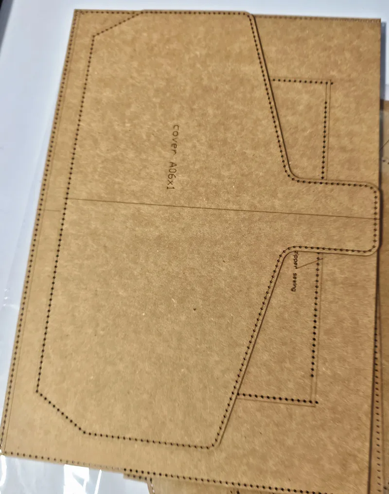 41x32x14cm women big size handbag sewing pattern leather craft  die cutting template