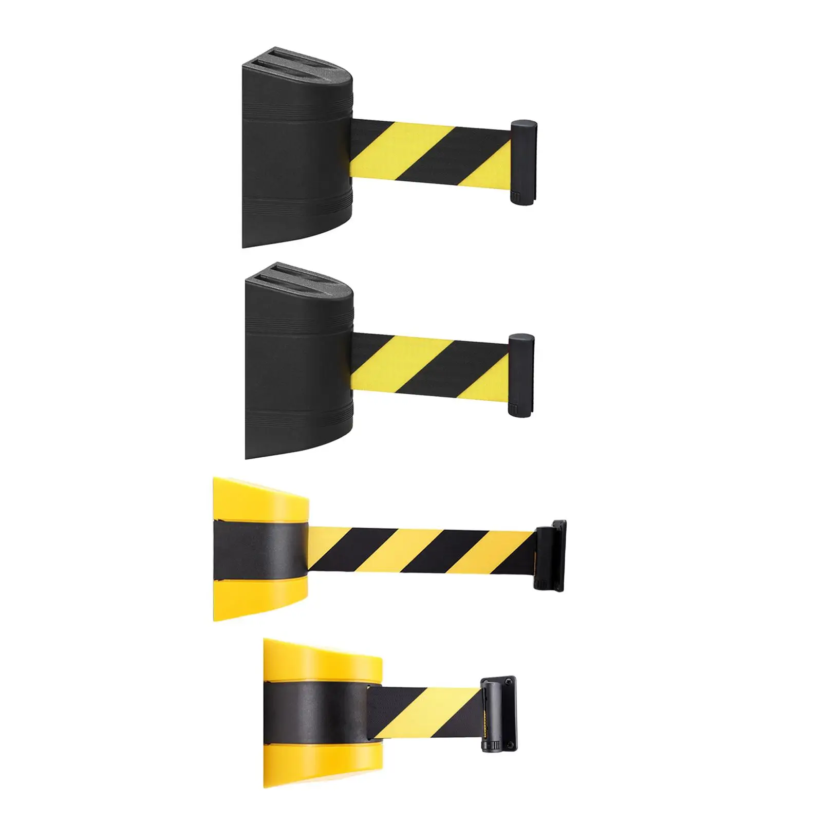 Telescopic Belt Queue Fence Belt Multifunctional Fixed Retractable Barrier Belt for Warehouse Aisle Shop Corridor Cash Register