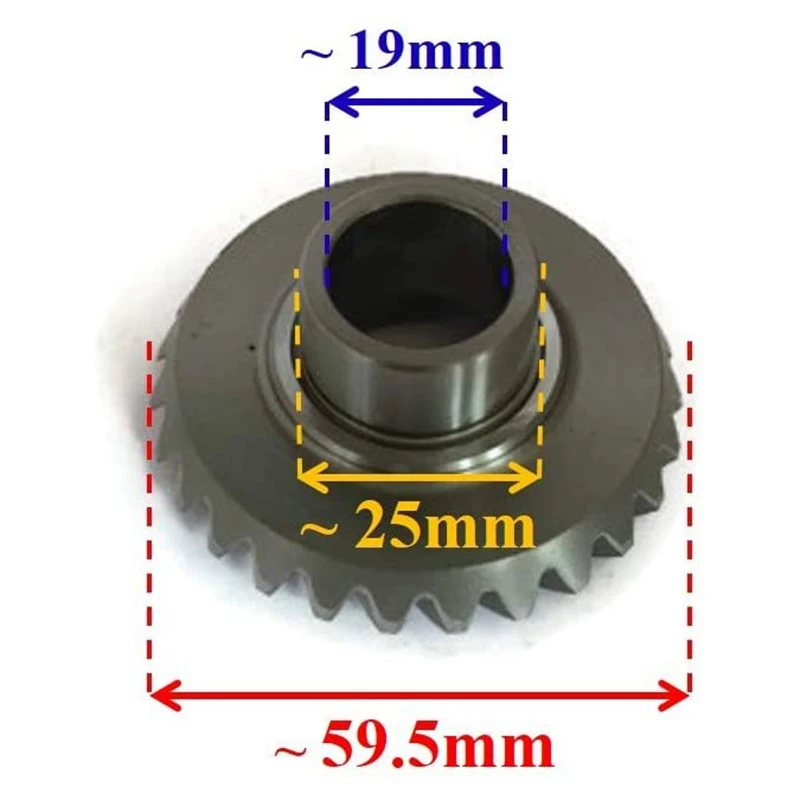 Forward Pinion Rev Reverse Gear Kit 6E7-45560 for Yamaha Parsun Makara Outboard F 9.9HP 13.5HP 15HP 2/4-Stroke Engine