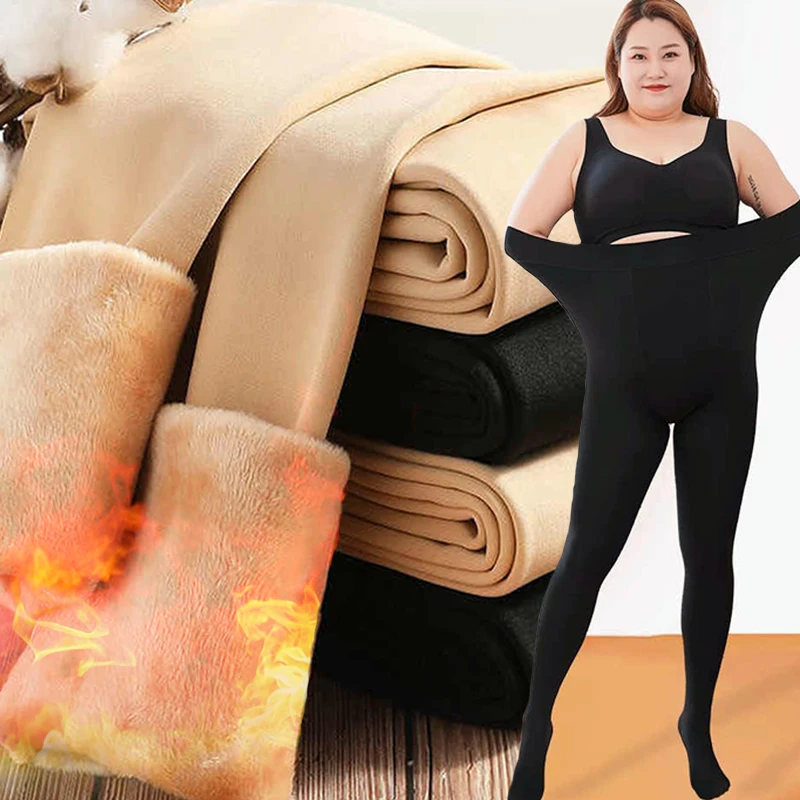 

Большие черные леггинсы с зимним флисом и толстыми колготками весом 200 фунтов и не спадают идеально подходят для ног и ног