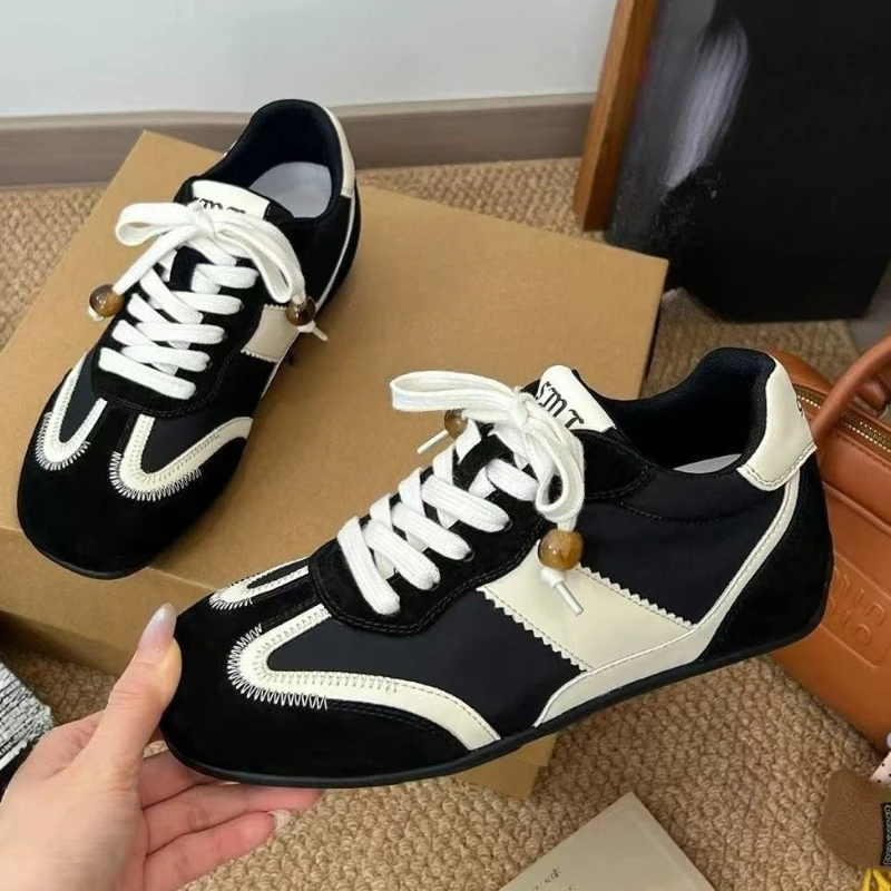 Style Meets Comfort: A Review of the Color-Block Lace-Up Sneakers thumbnail