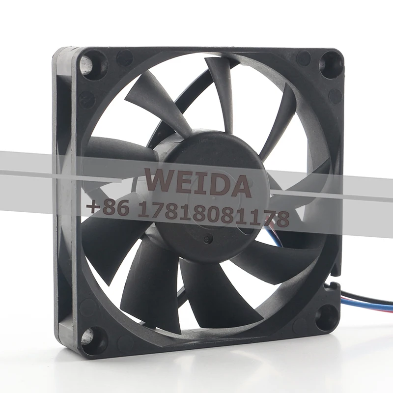 Delta 12V 0.14A 7015 70X70X15MM 7CM AC EC Computer CPU Ball PWM Three-wire Speed Control AFB0712LB-F00 Cooling Fan