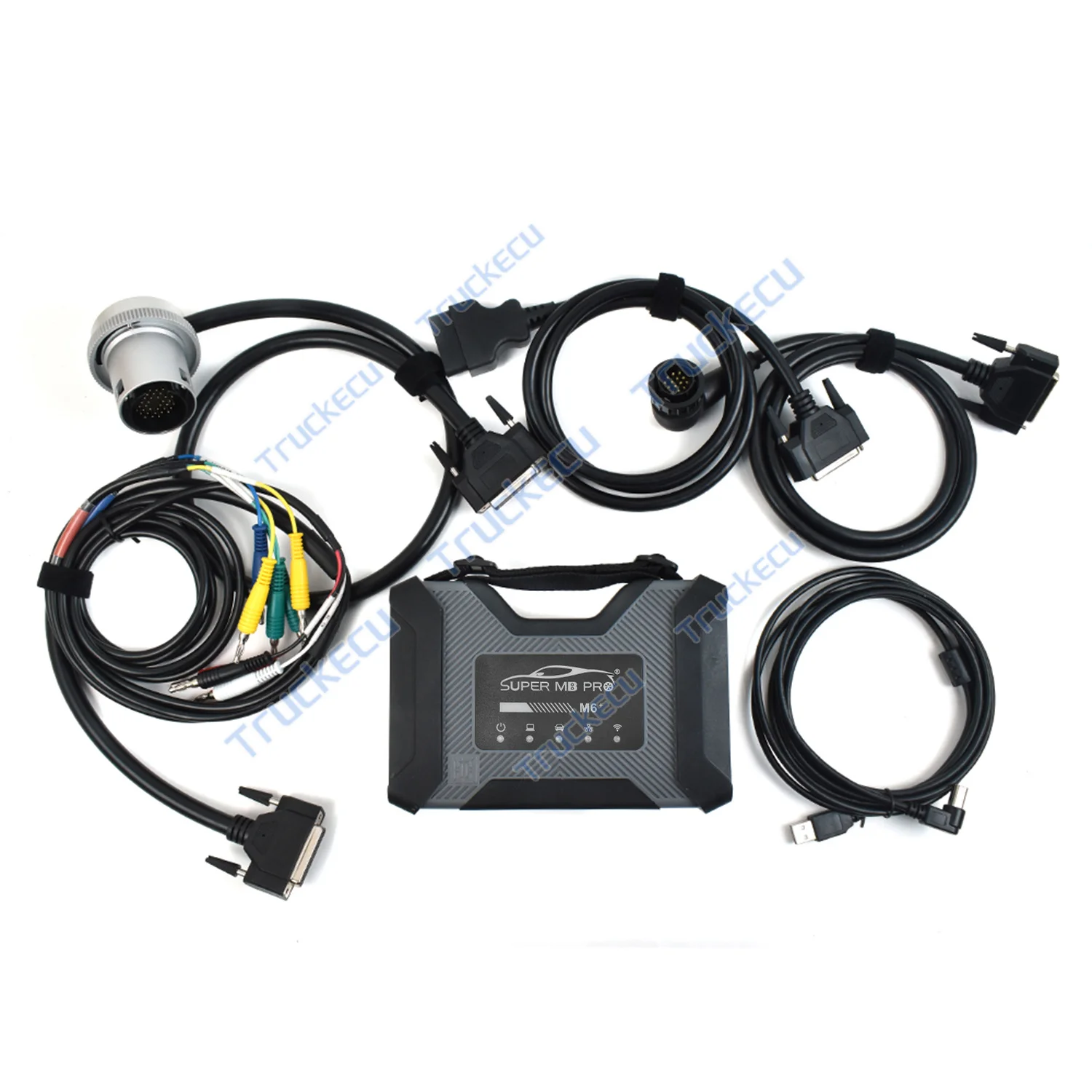 Super MB Pro M6 Wireless Star Car Diagnosis Tool Full Configuration Fit For Benz MB Trucks 12V Car 24v