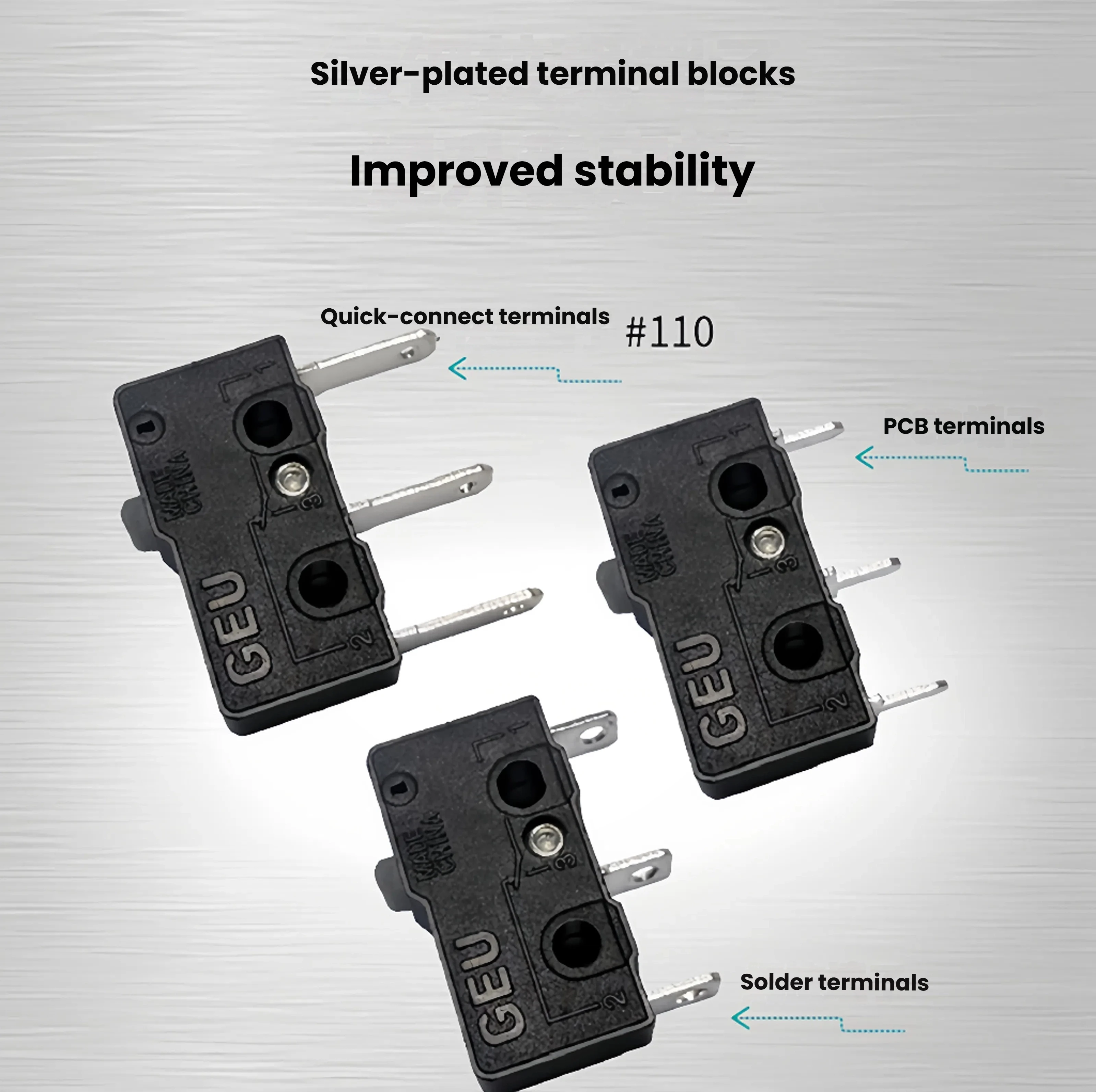 

10/50/100 шт. концевой выключатель SPDT с перемещением рычага — надежная замена для микроволновой печи, стиральной машины и плиты