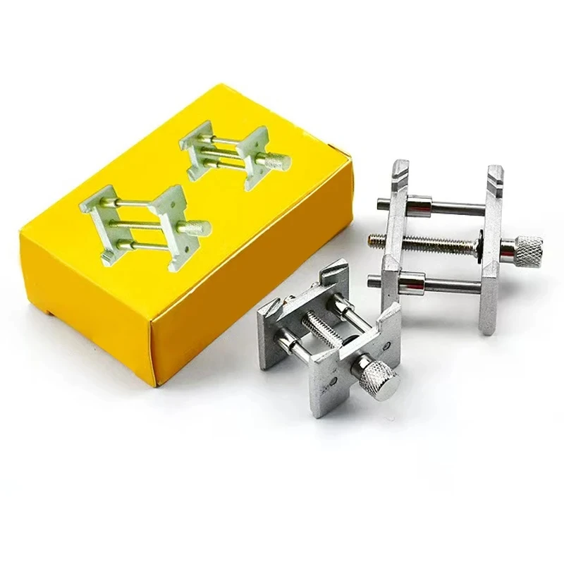 2 Pieces/Set, Multifunctional Clip On Watch Repair And Jewelry Making, With Movement Holder, Suitable For Watchmakers