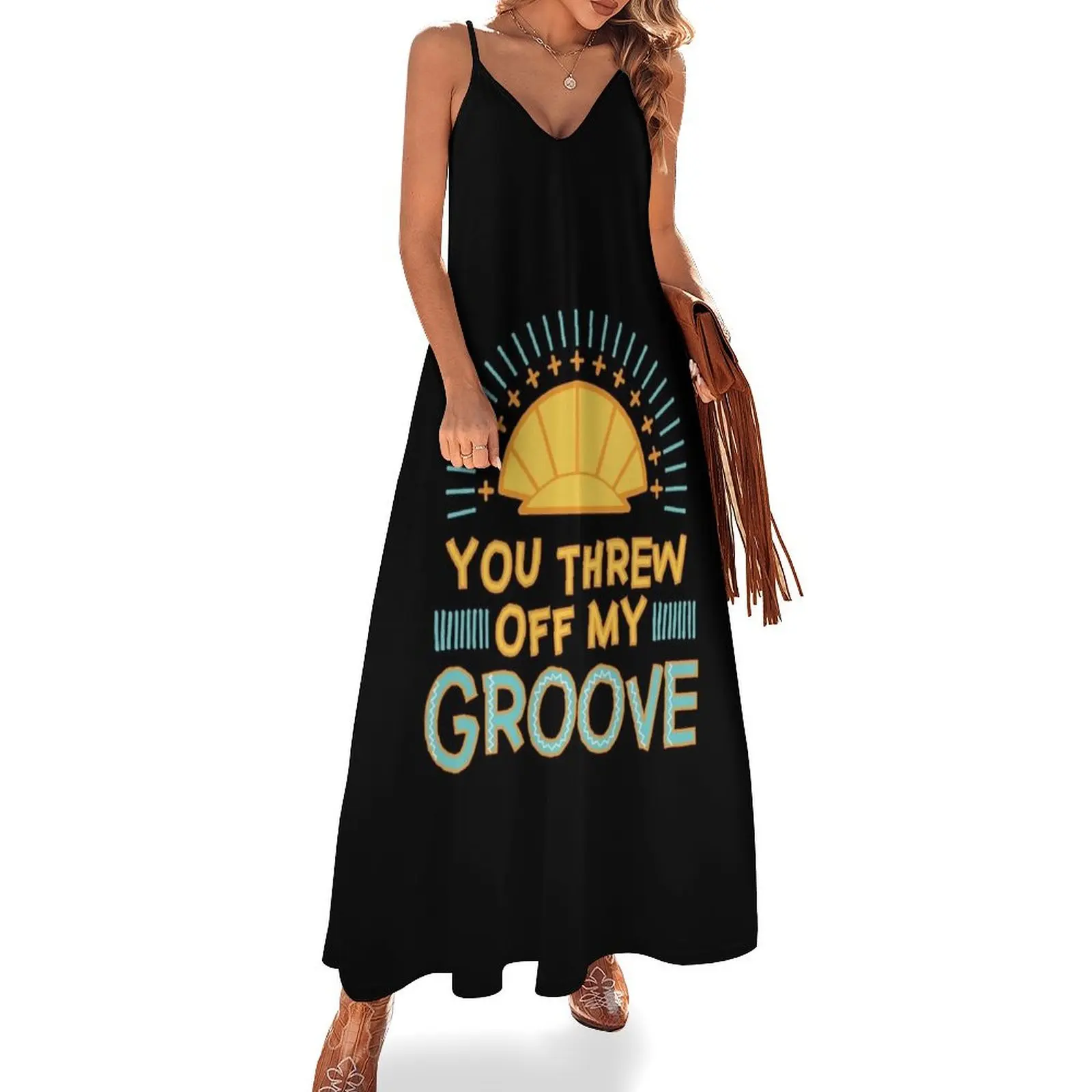 

You Threw off my Groove Classic Sleeveless Dress dress korean style dress summer 2025 women