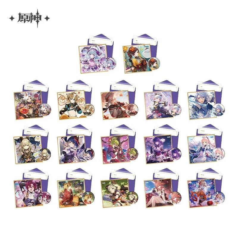 Genshin Impact Official Cosplay Inazuma City The Day of Destiny Series Bundle Cartoon Anime and Video Game Merchandise