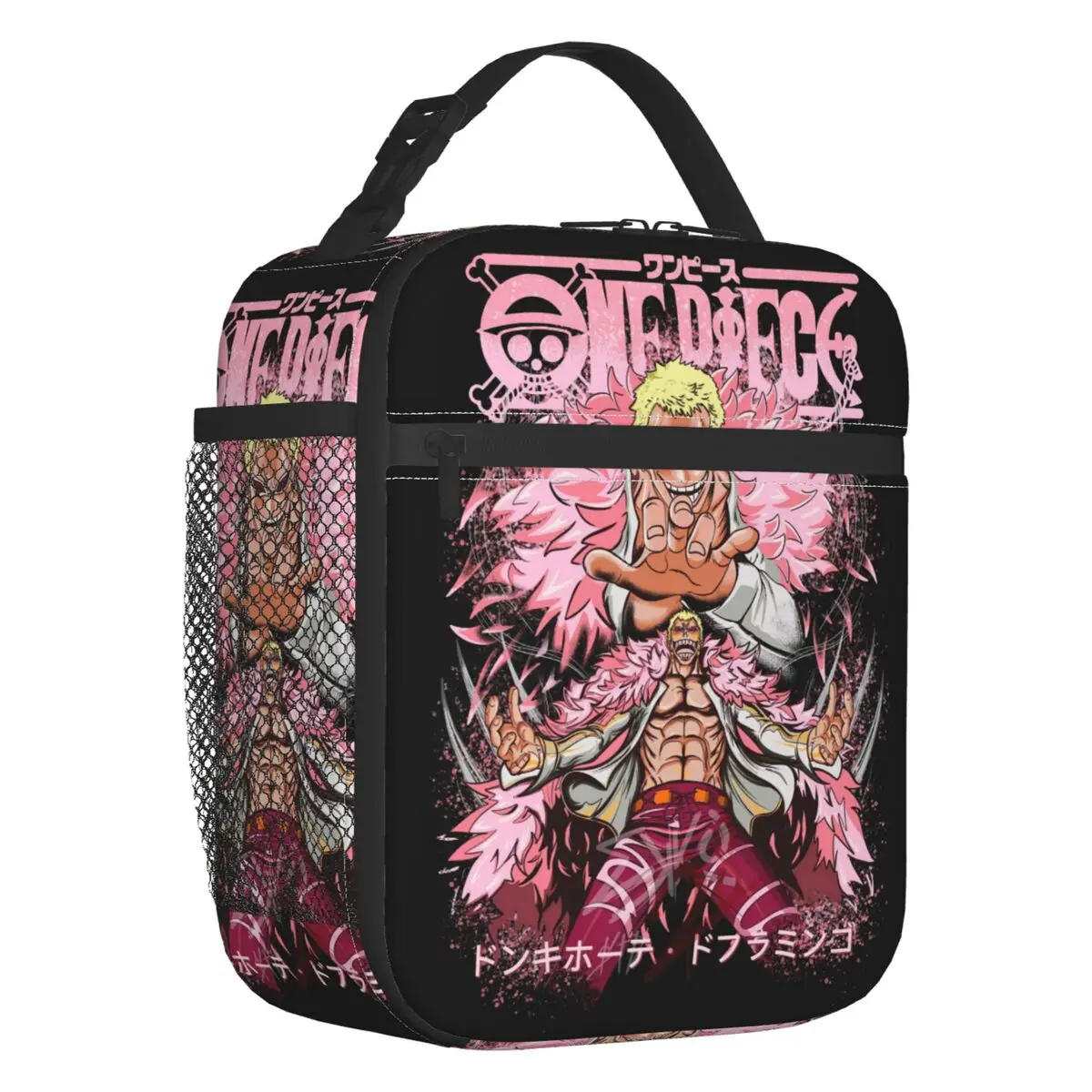 

Термосумка для обедов Custom One Pieces Monkey Luffy для женщин, утепленная, с изоляцией, для взрослых, для офиса