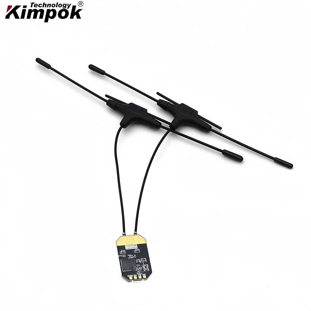 

Двухдиапазонный приемник ELRS ELRS 2,4 ГГц, 868/900 МГц, 915 МГц для передачи изображения дрона