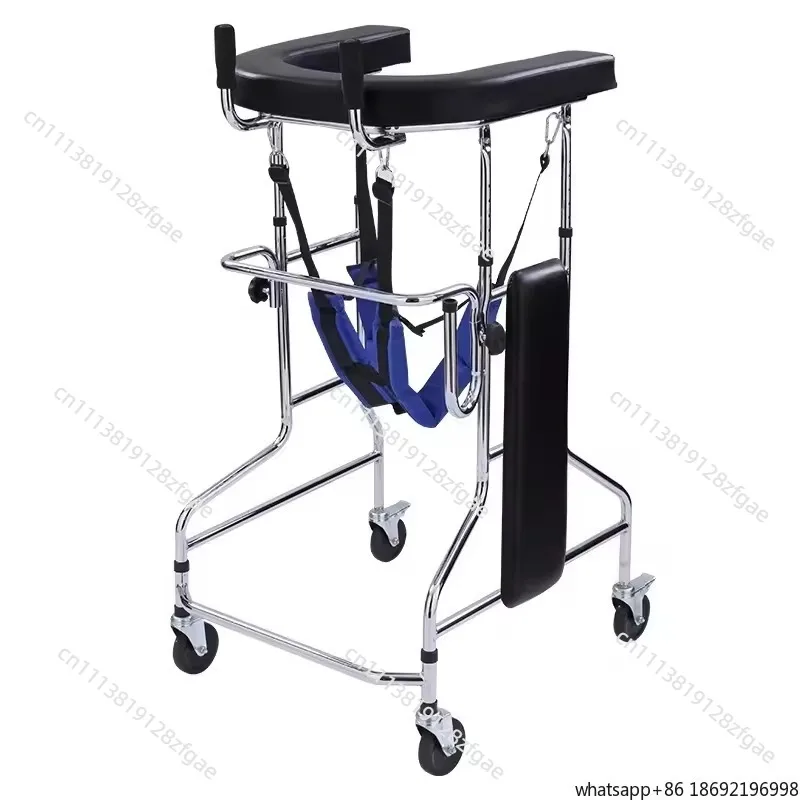 for Anti-Slip Walker for Elderly with Adjustable Height & 360° Wheels, Hemiplegia Rehabilitation Training Stroke Patients