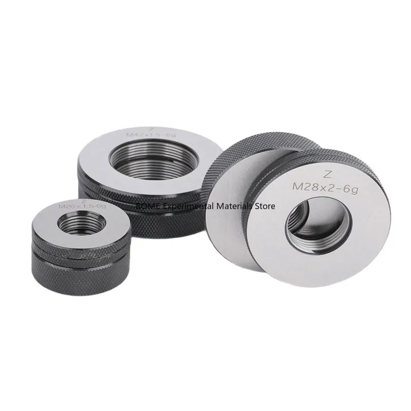 

Original Hongfeng Thread Ring Gauge M27M30M33M36M39 Coarse Fine Pitch Go NoGo Gauge