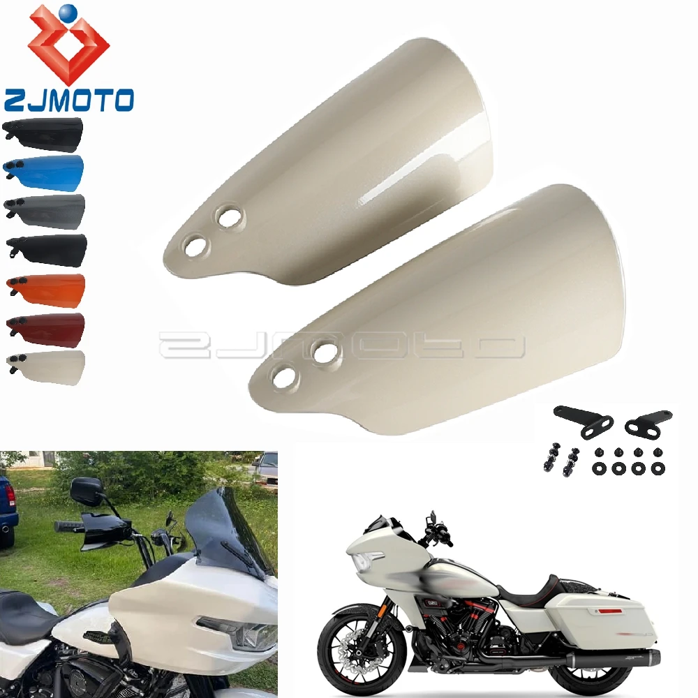 

Motorcycle Hand Shield For Harley Street Glide CVO FLHXSE FLHXU FLHX 2023 2024 2025 Touring Handguards Handlebar Guard Protector