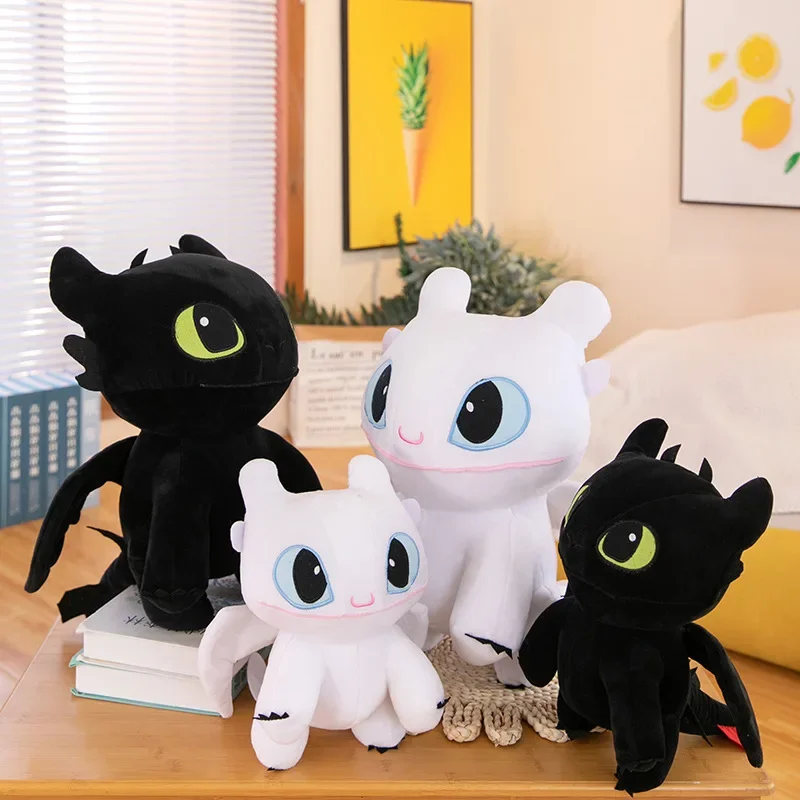 Hot 4styles 35cm Plush Toys How to Train Your Dragon Plushie Doll Kawaii Stuffed Noel Decoration 2024 Navidad Gift for Kids