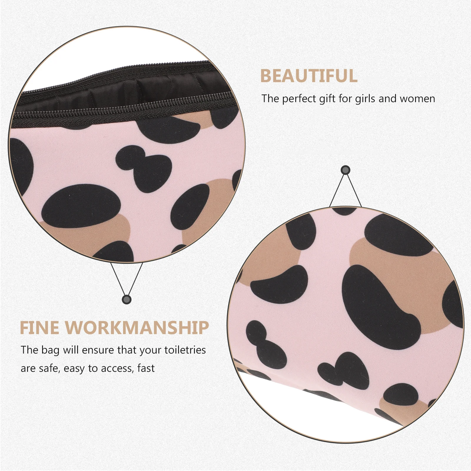 1 قطعة حقيبة مستحضرات تجميل محمولة منظم مقاوم للماء حقيبة مستحضرات التجميل النساء السفر في الهواء الطلق تخزين دائم هدية عملية #1