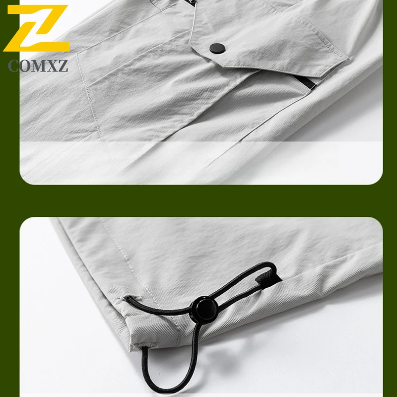 Classics Men's Cargo Pants 2025 Autumn Trail Hiking Lightweight Pants Water Repellent Soft Exercise Essential Comfort Overalls