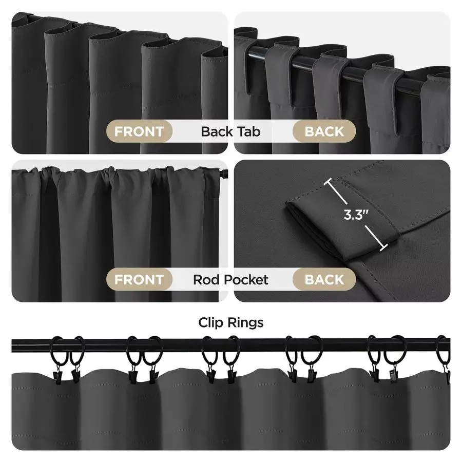 96 Inch Blackout Cu…