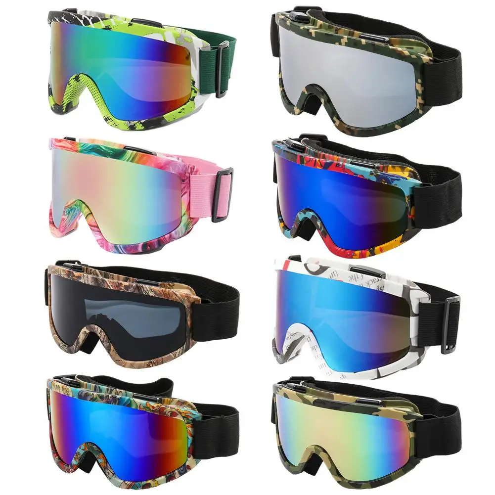 Anti-fog Snow Goggles Ski Snowboard Goggles Skiing Eyewear Winter Outdoor Cycling Windproof Goggles UV Protection Sunglasses