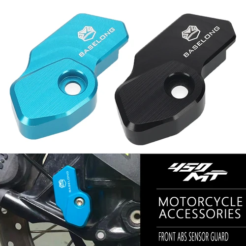 Imagen 2 del producto MT450 cubierta protectora del Sensor ABS delantero de la motocicleta pinza de freno para CFMOTO CF 450MT 450 mt 450 Ibex 450 2024 2025 2026