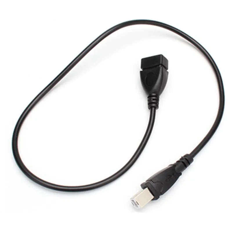 USB 2.0 Cables A Female to USB B Male Cable for Printer,Length is 20 Inches,A/F to B/M,Type-A F to M Extender Connection