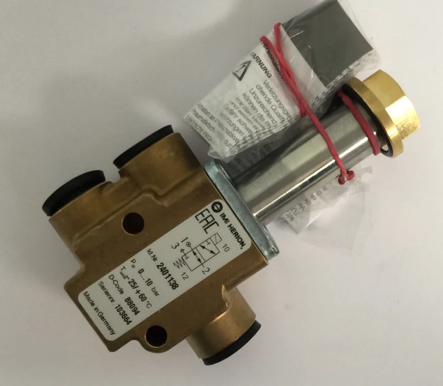 Spot Norgren Solenoid Valve 2401138 Norgren Crown Brass Valve