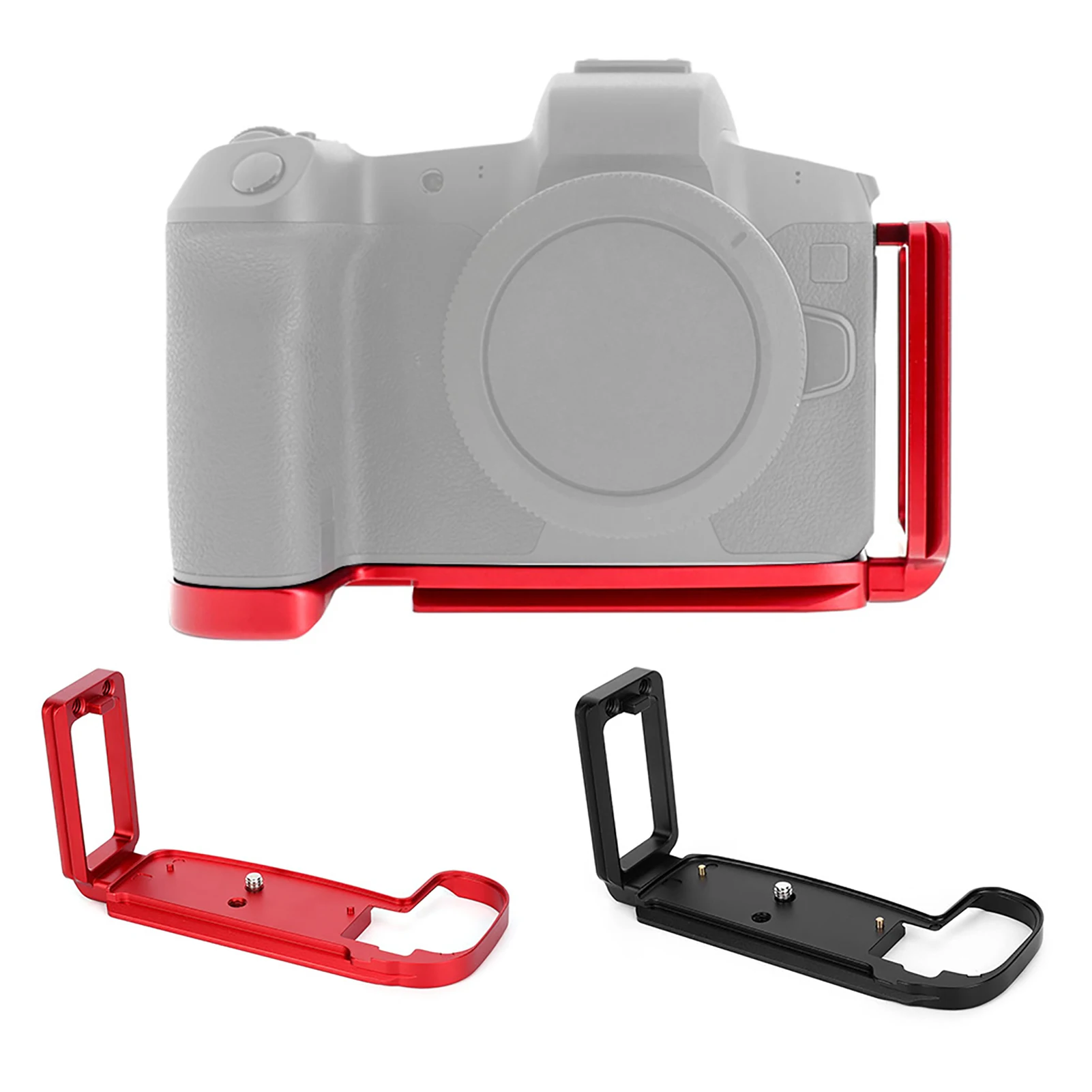EOS-R Metal L-Shaped Quick Release Plate Hand Grip L Bracket Vertical Shooting for Canon EOS-R Mirrorless Camera Accessories