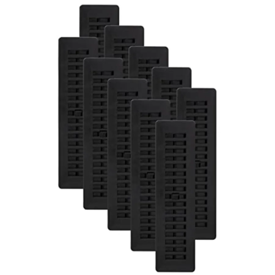 

PL212-BLK- Louvered Plastic Floor Register,,0