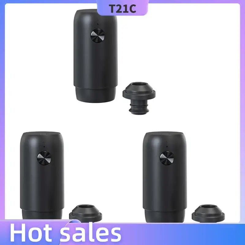 

T21C 3X Electric Wine Saver Pump With Wine Stoppers Vacuum,Wine Preserver Keep Your Wine Fresh For Up To 10Days