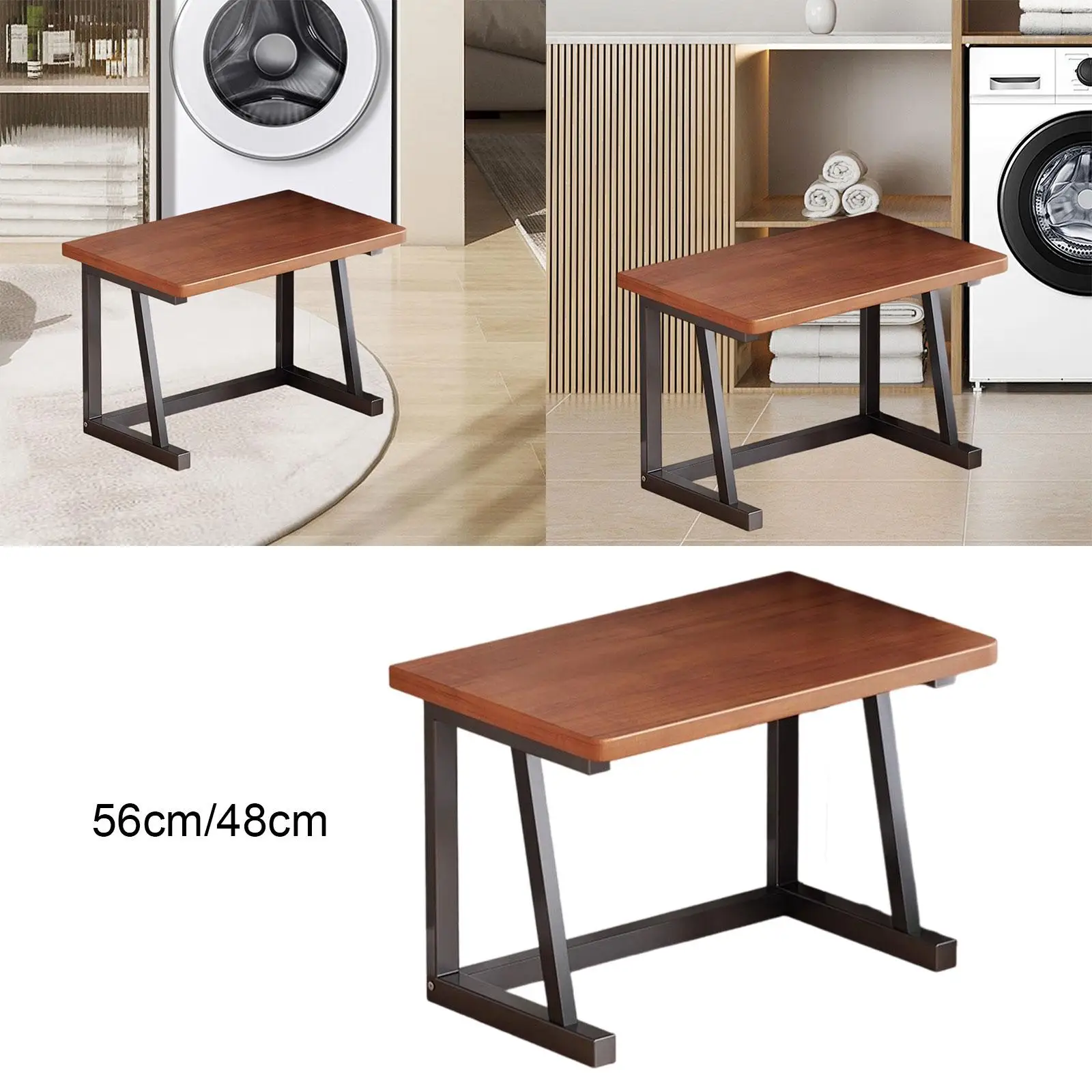 Desktop Printer Shelf Tabletop Organizer 2 Tiers Modern Printer Riser Under Desk for Fax Machine Office Printers Home Copier