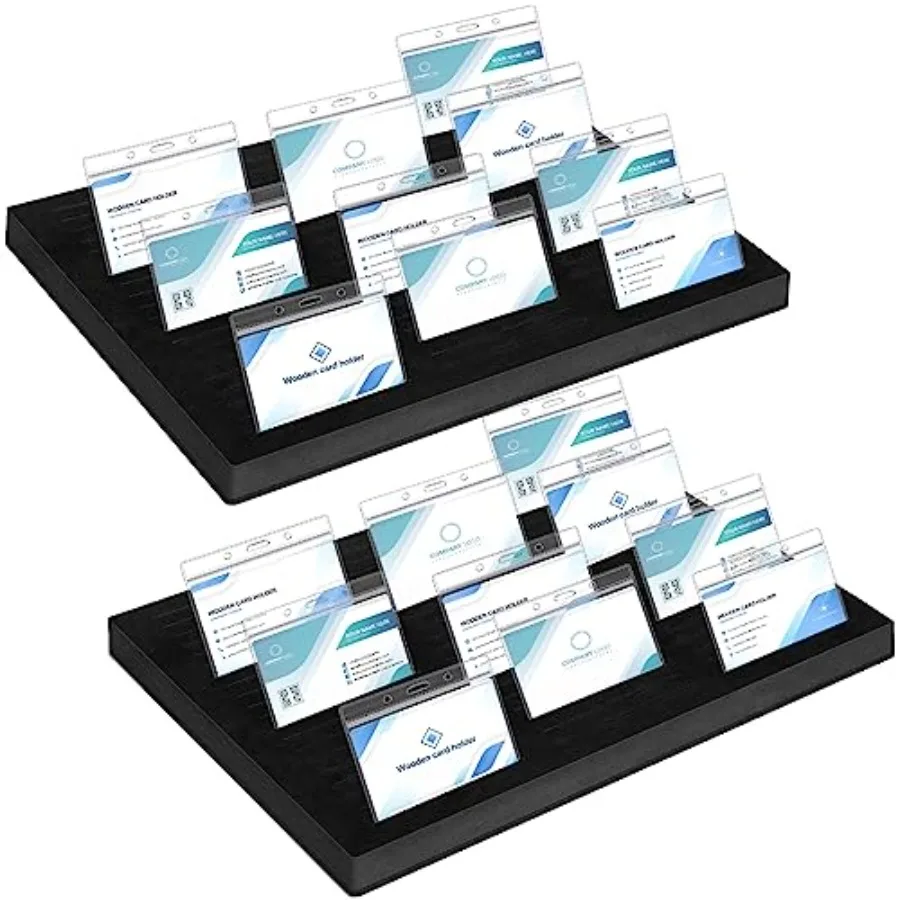 

Органайзер для именных бейджей и ID-карт, лоток-держатель на 60 бейджей из пеноматериала